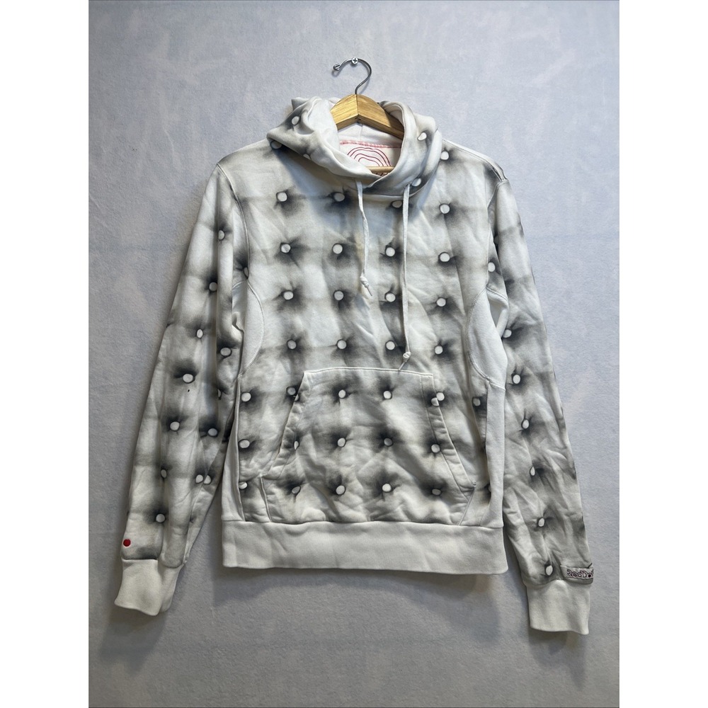 red dot‎ brand hoodie size large white and black